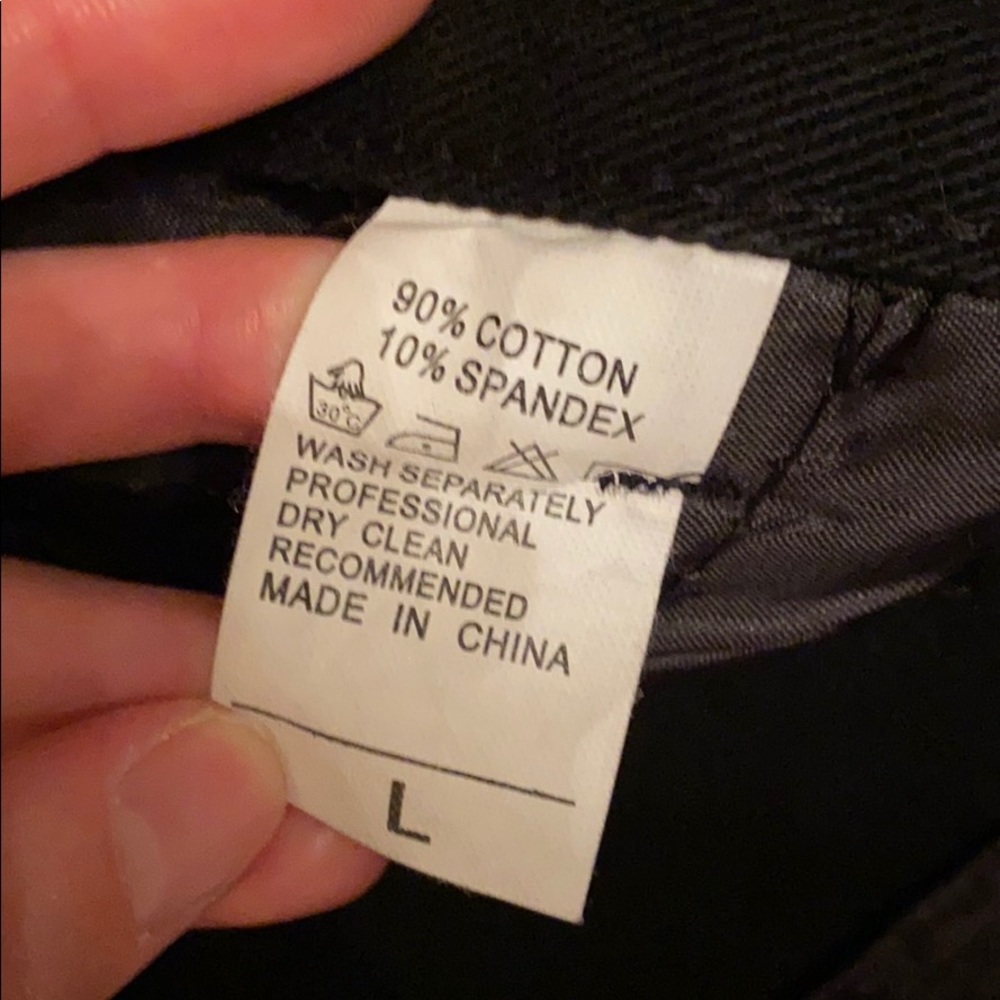 3 for $15! Shein Black Denim Skirt - Picture 2 of 6